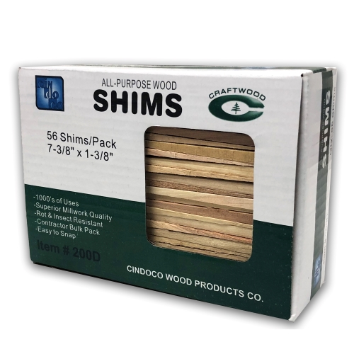 Wood Shims 7-3/8